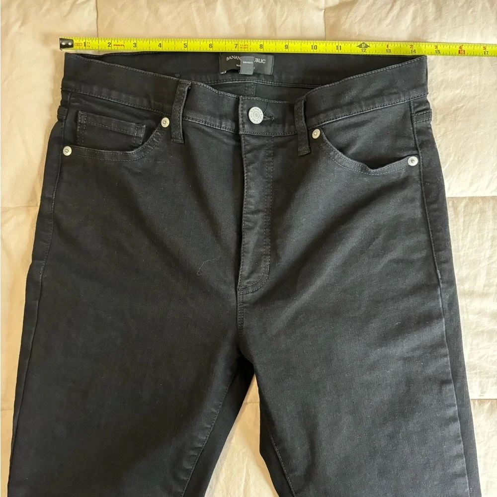 Like New Banana Republic Black Jeans - Picture 4 of 7